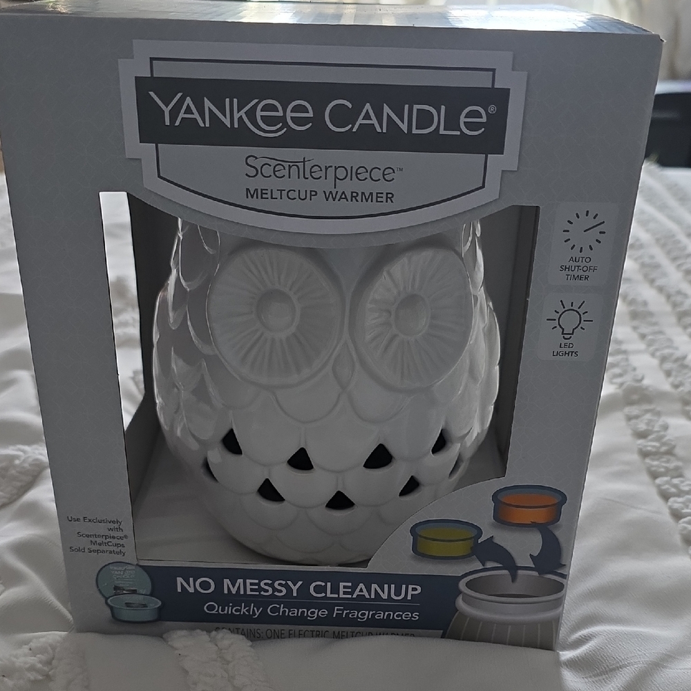Yankee Candle White Owl Scenterpiece Warmer